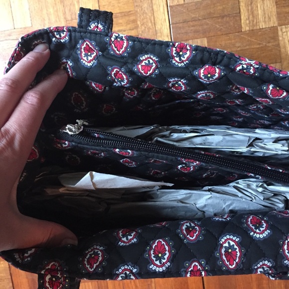 NWT quilted fabric tote bag - Picture 3 of 4